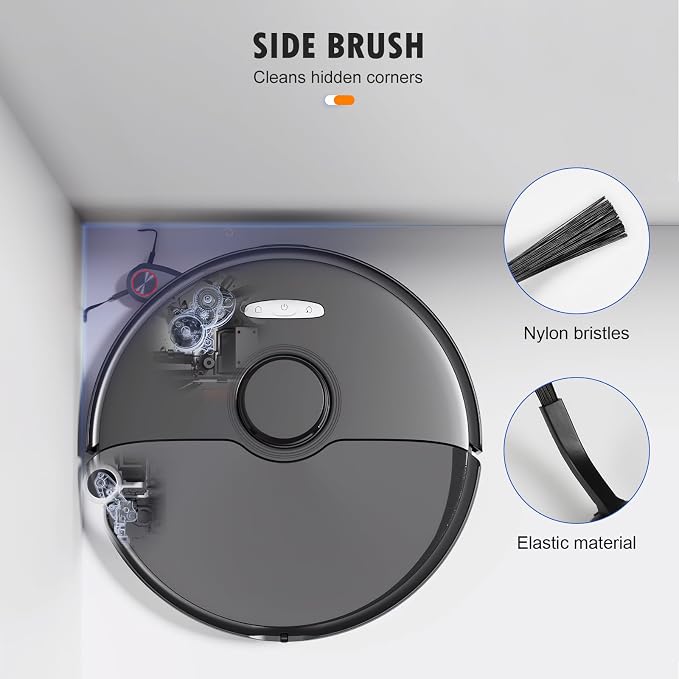 29PCS Accessories Kit for Roborock S8 Max/MaxV Ultra Robot Vacuum | 2 Main Brushes, 6 Dust Bags, 4 Mop Cloths, 4 Edge Mop Cloths, 4 Filters, 6 Side Brushes, 1 Self-Main Brush, 2 Tools