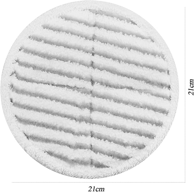 Spin Wave Mop Pads Fit for Bissell Spin Wave 20399 23157 23159 2039A 2124A 20393 2039T 2039W 20391 20395 2307 2315A Soft Scrubby Pads for Hardwood Floor Cleaning Replacement Pads(12Pack)
