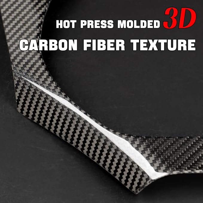 JSWAN Real Carbon Fiber Ultra Thin Center Console Gear Panel Cover Fit for Nissan Z 400Z RZ34 Fairlady Z (2023 2024 2025 2026 up) Manual Gear Shift Panel Frame Cover