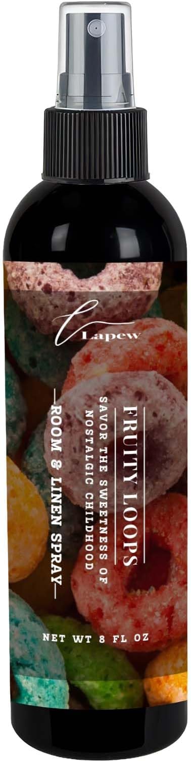 Lapew Room & Linen Spray | Fragrance Mist for Home, Car & Office | Fabric & Air Freshener | Neutralizing Mist | Made in USA | Fruity Loops