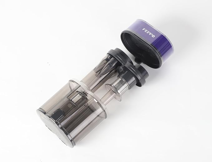 FEPPO Replacement Dust Cup Compatible with C026PRO Mattress Vacuum Cleaner, Original Durable Accessory for Easy Installation