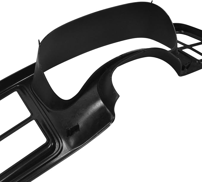 Dashboard Instrument Bezel 15804937 Replacement for Chevrolet Silverado GMC Sierra 1999 2000 2001 2002 2003 2004 2005 2006 Suburban Tahoe 2000-2006 Dash Radio Trim Bezel Cover Black