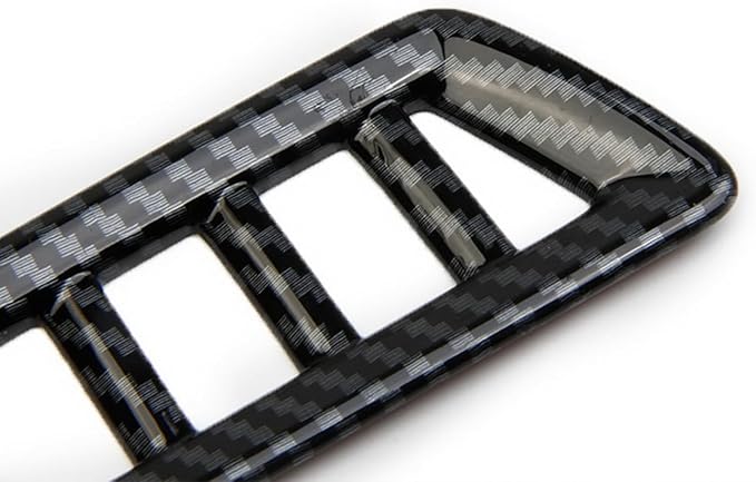 Carbon Fiber Style Dashboard Upper Side Air Outlet AC Vent Cover Trim Accessories for 2021-2026 KIA Sorento