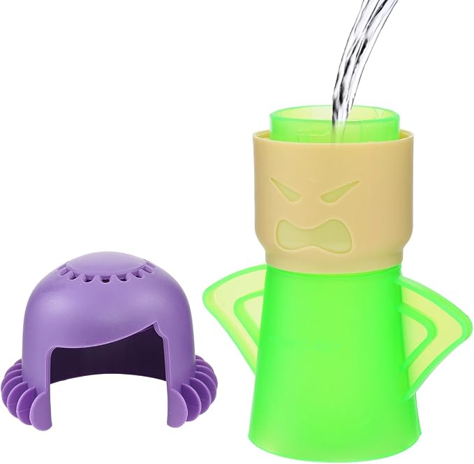 OIF Angry Mama Microwave Cleaner Angry Mom Microwave Oven Steam Cleaner Easily Cleans The Crud in Minutes. Steam Cleans with Vinegar and Water for Home or Office Kitchens-Green