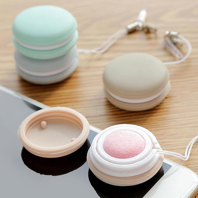 4PCS Macaron Screen Cleaner Set - Phone Wipe & Cleaning Ball Combo