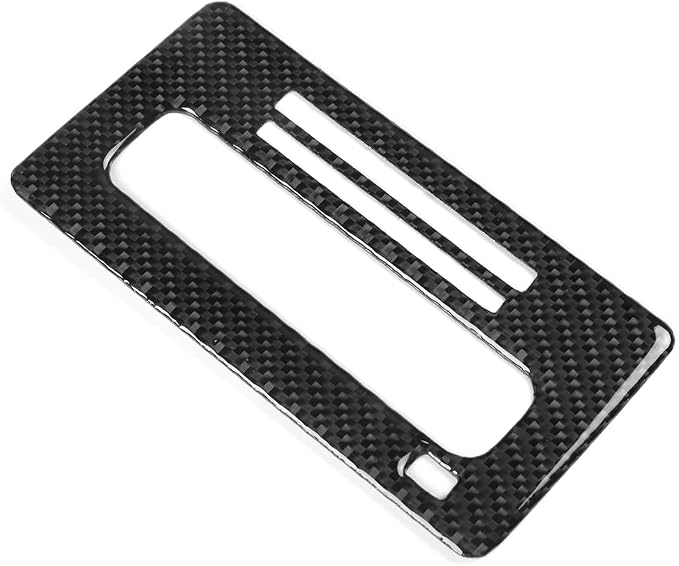 Gear Shift Panel Cover Stickers Fit for Ford Expedition 2007-2014 | Real Soft Carbon Fiber|Center Control Interior Decorations Accessories|Thick Overlay|Anti-scratch|Self-adhesive