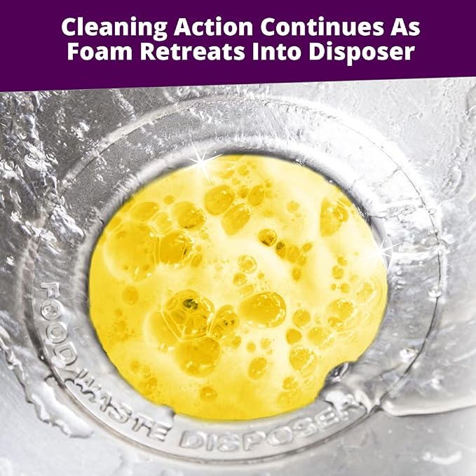 Rejuvenate Garbage Disposal and Drain Pipe Cleaner Powerful Foaming Action and Removes Garbage Disposal Smells 2 x 6 Unit Packs Lemon and Lavender
