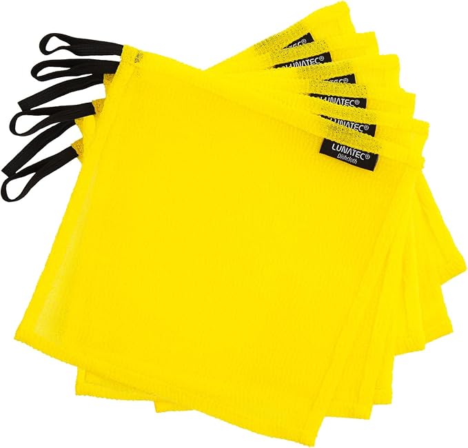LUNATEC® Odor-Free Kitchen Dishcloths. A Scrubber and scouring pad for All Surfaces. Safe for Non-Stick. (6-Pack)