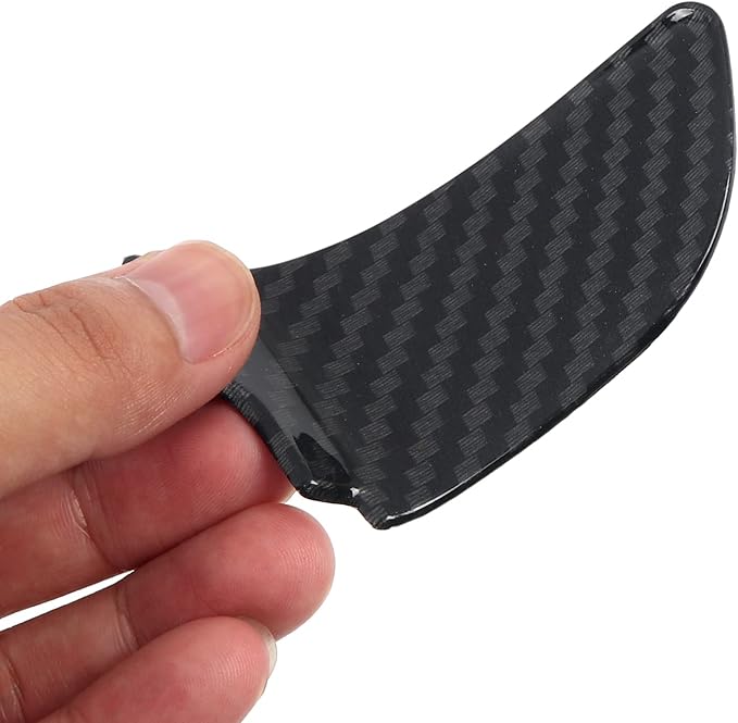 HIGH FLYING for Subaru WRX STI 2015-2021, Forester 2014-2018, XV Crosstrek 2013-2017, Outback/Legacy 2010-2019 Car Accessories Side Door Handle Bowl Cover Trim ABS Carbon Fiber Grain 4pcs