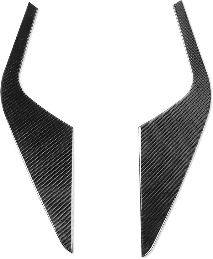 Central Armrest Panel Stickers Fit for Chevrolet Blazer 2019-2025 | for L/LT/RS/Premier | Real Carbon Fiber | Central Armrest Panel Cover | Anti-scratch | Self-adhesive