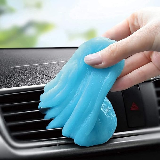 TICARVE Car Cleaning Gel for Car Keyboard Electronics Home Office 100g Bag | Car Interior Cleaning Putty Universal, Keyboard Dust Slime, Auto Detailing Tools, Dust Cleaning Mud Goo, Car Dust Cleaner Gel
