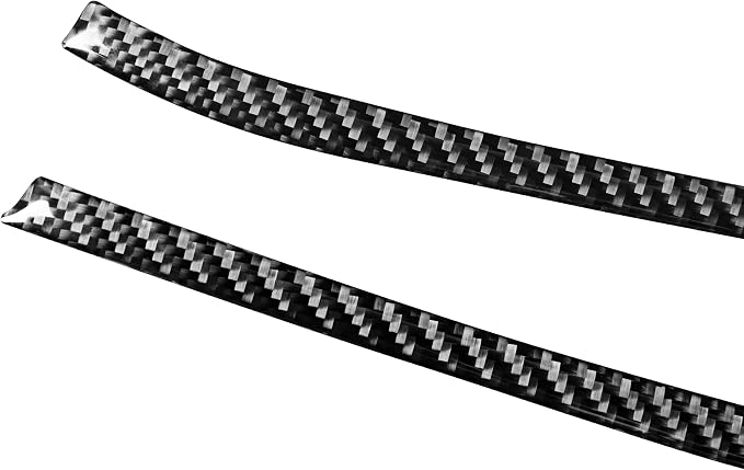 Real Carbon Fiber Trim for Subaru Accessories | for BRZ/Scion FR-S/Toyota 86 2016 2017 2018 2019 2020 Radio Control Panel Side Strip Interior Thick Overlay Decal