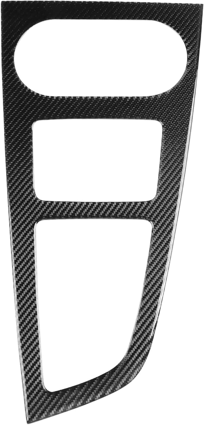 Real Carbon Fiber Trim for Audi Accessories | for B9 A4 S4 A5 S5 2017-2019 / RS5 2018 2019 Center Console Gear Shift Panel Frame Interior Thick Overlay Decal - B
