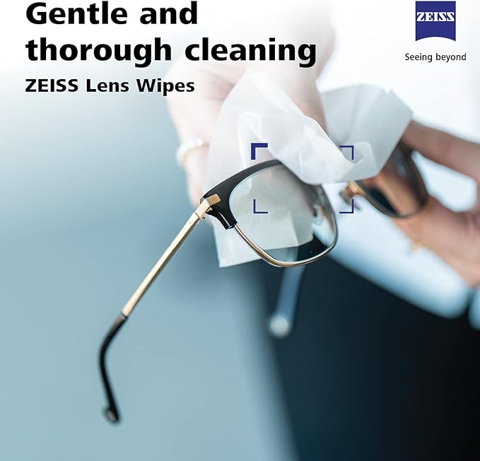 Zeiss Pre-Moistened Lens Cleaning Wipes, 400 count (Pack of 2)