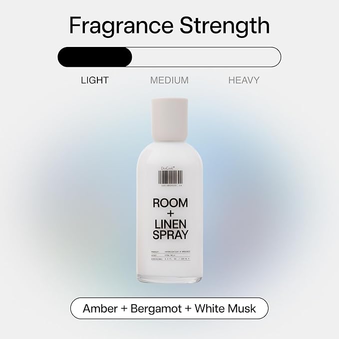 DedCool, Room + Linen Spray, Xtra Milk, Essential Oil Infused, 3.4 fl oz | Natural non-toxic formula freshens home, bedding, couch, closet & bathroom