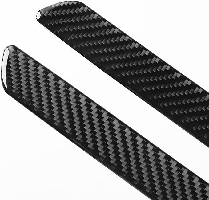 Carbon Fiber Door Sill Guard Stickers Fit for Audi A3 8Y S3 2021-2025 | Door Sill Guard Protections Trim Scuff Plate Decorations | Accessories | Anti-scratch | Self-adhesive