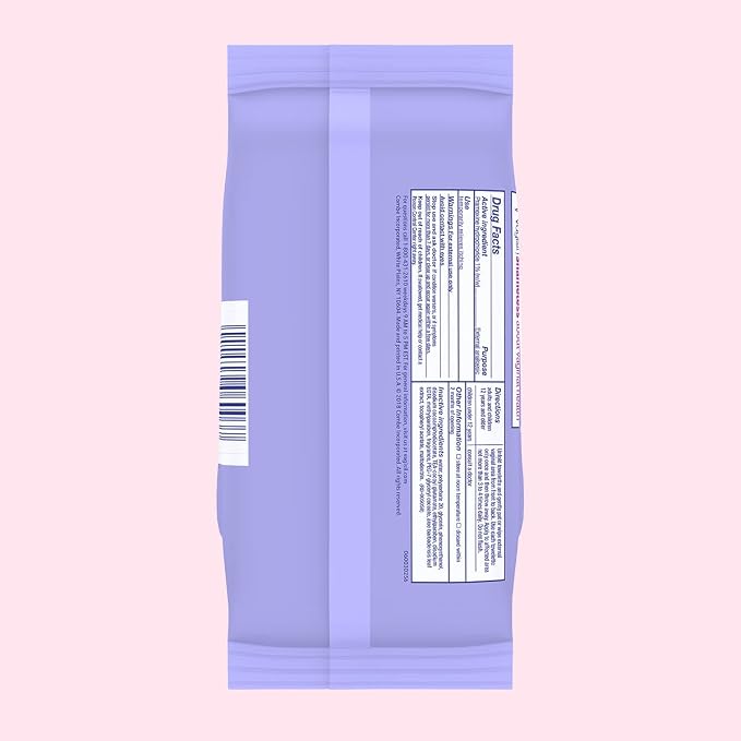 Vagisil Wipes, Anti-Itch Medicated Feminine Vaginal Wipes, Maximum Strength, Instant Relief, 20 Wipes (Pack of 1)