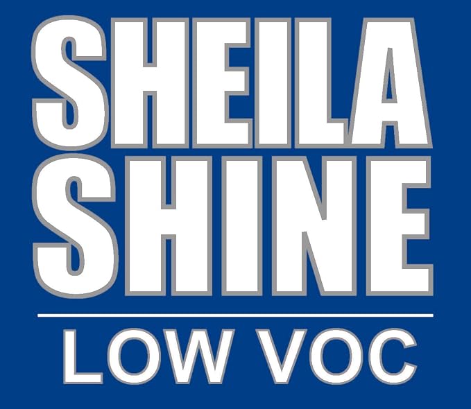 Sheila Shine 4 x 1 Gal. Can Low Voc Stainless Steel Cleaner and Polish, Protects Household Kitchen Surface, Removes Grease & Residue Marks, Stainless Steel Cleaner for Appliances, Fridge, Oven & Sinks