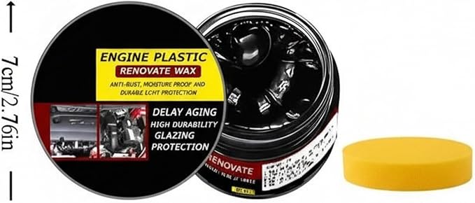 Car Polishing Compound Shine Coating Detailing Polisher | 100ml Crystal Car Scratch Remover Cleaner for Dashboard Seat Sofa Trim Truck Vehicle RV Sedan Pickup Scooter Automotive