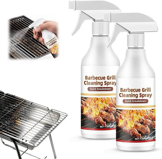 AIIONP Fast Acting Heavy Duty Grill Degreaser Spray, 2026 New Grill Cleaner, Multi Purpose Kitchen Degreaser Spray, Durable Oven and Grill Cleaner for Outdoor Cooking Areas (1)