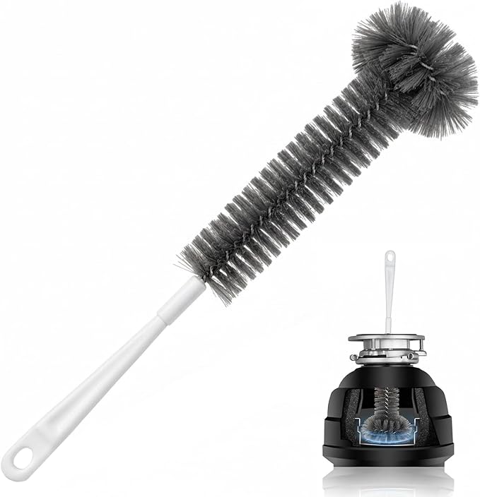 Garbage Disposal Cleaning Brush with 14.6" Long Handle – Deep Clean for Sink Disposal, Removes Odor & Residue, Universal Fit, Durable and Easy to Rinse