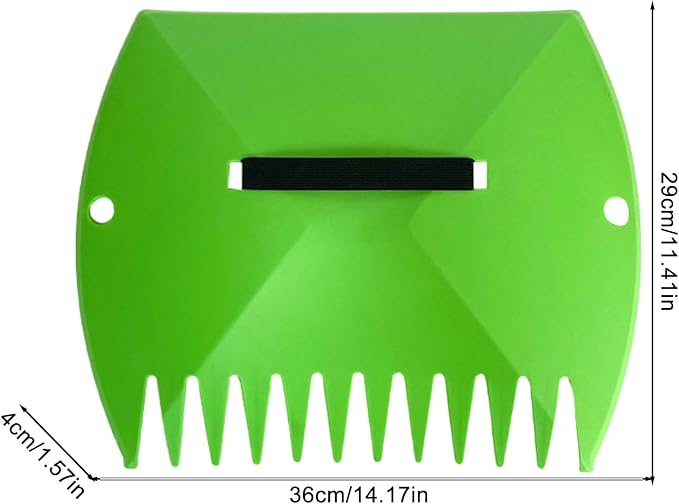 Garden Scoop Leaves - Leaves Scoops Hand Rakes | Lightweight Leaves Grabber Claws | Sturdy Ergonomic Grip Leaves - Lawn Debris Trash Pick Up Tool | Hand Held Rakes Garden for Lawn