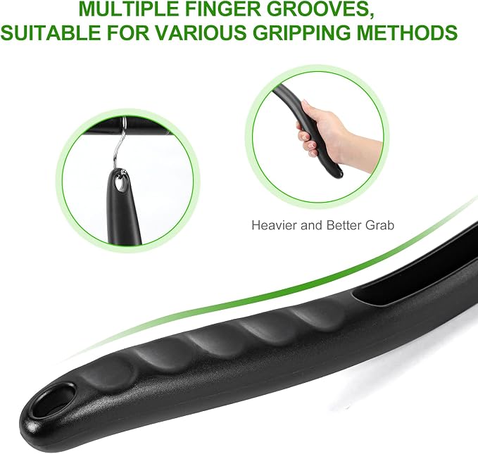XINDELL Interior Windshield Cleaning Tool, Driver-Control Car Window Cleaner with Ergonomic 22" Handle & Microfiber Pads, No Streak Auto Glass Cleaner for Hard to Reach Inside Windshield