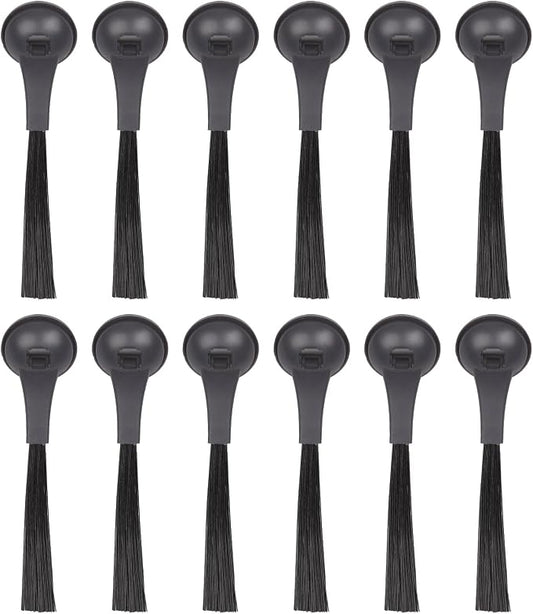 (12 Pack) Side Brushes for Shark RV2820YE, AV2800ZE, AV2810YS, AV2501AE RV2502AE AV2501S IQ R101AE RV1001AE R101 RV1001 RV1000 RV2001AE RV1012AE AV911S EZ AV1002AE AV1010AE AV970 RV2000WD Side Brush