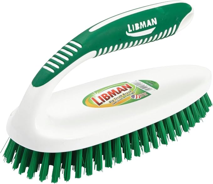 Libman Green Bristle Big Scrub Brush - 1 Each