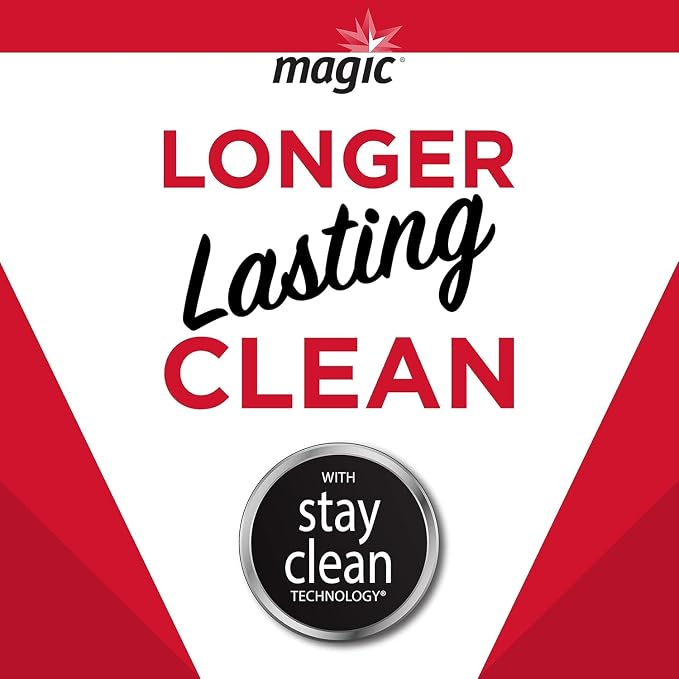 MAGIC Shower Glass and Mirror Cleaner Spray Bundle, Fog & Streak Free, Removes Soap Scum, Rust Stains, Fingerprints, Dirt, and Hard Water, Perfect for Shower Doors, Window, Glass Surfaces, 28 Fl Oz