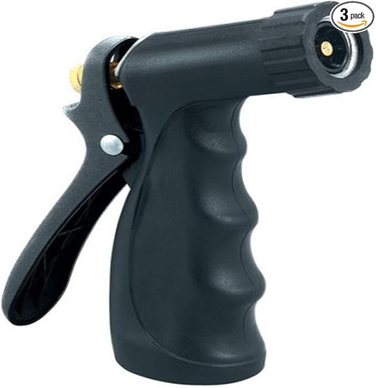 3-Pack Orbit Garden Hose Spray Nozzle with Rubber Grip - Lawn and Yard Watering, 56053N