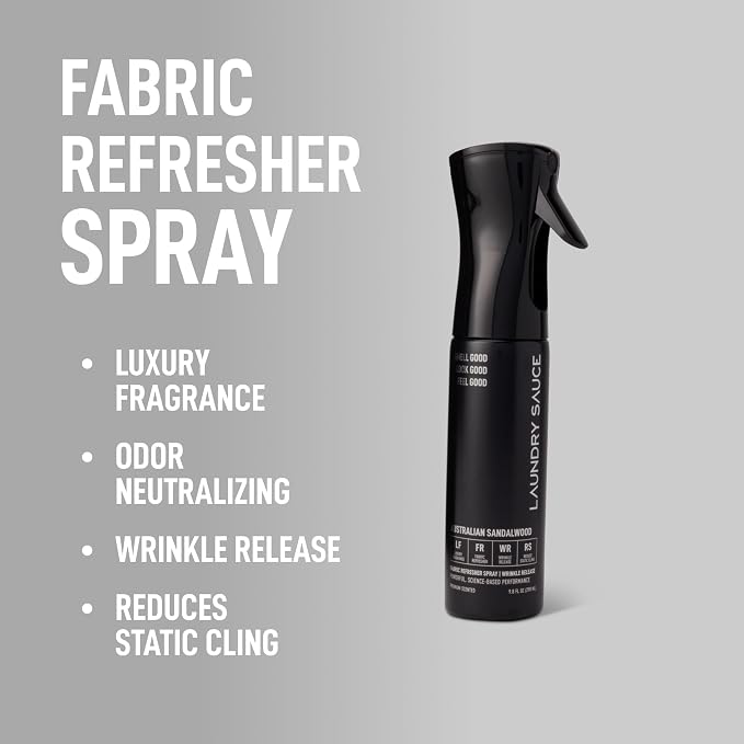 Laundry Sauce - Fabric Refresher Spray (Australian Sandalwood), 9.8 fl oz