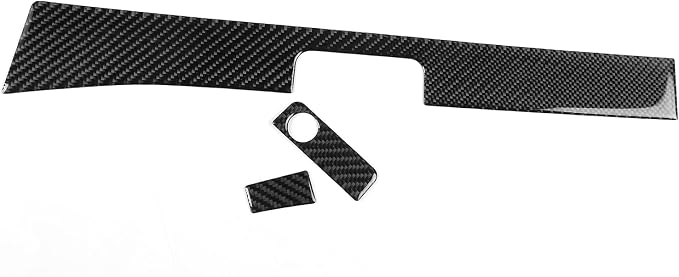 Fit for Toyota 4Runner(N210) 2003-2009 Glove Box Stickers | for 4 Runner SR5/Sport Edition/Limited | Real Carbon Fiber | Passenger Side Glove Box Panel Trim | Self-adhesive