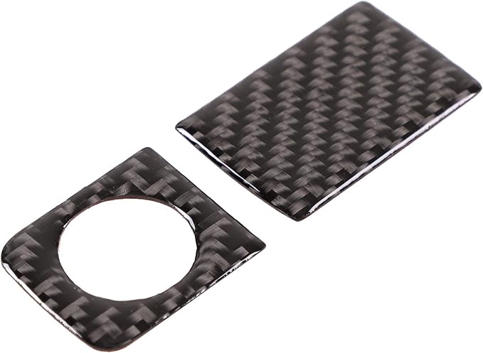 Car Glove Box Trim Cover for Honda Pilot 2016-2022/Ridgeline 2017-2023/Passport 2019-2023, Co-Pilot Storage Organizer Glove Box Switch Trim Sticker, Carbon Fiber (Passenger Glove Box Switch Sticker)