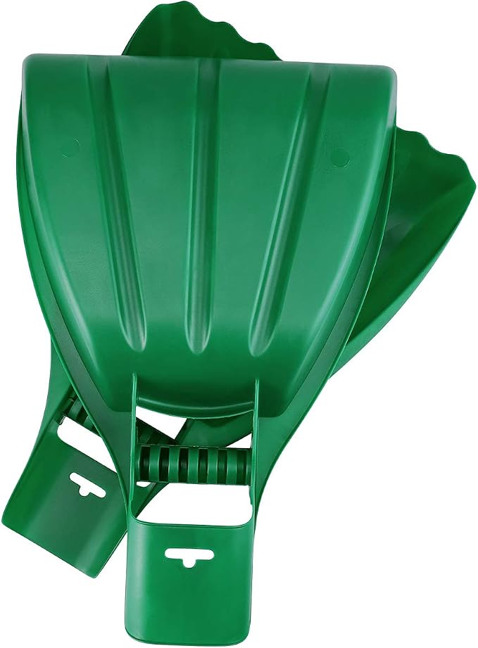 Large Leaf Scoops and Hand Rake Claw, Hand Held Garden Rake Grabbers | Ergonomic Picking up Leaves,Grass Clippings and Lawn Debris