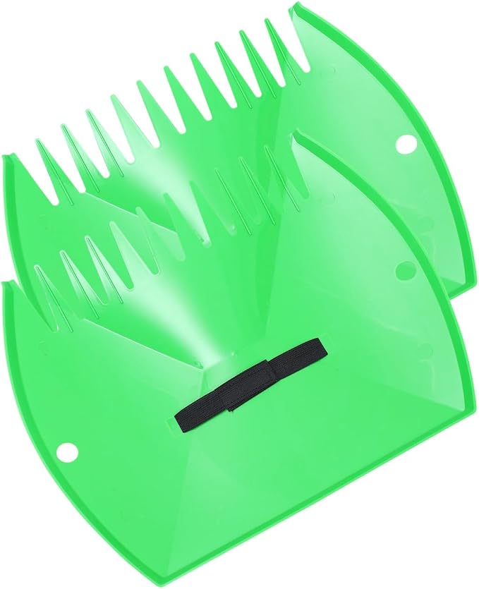 POPETPOP 2pcs Leaves Collector Sweeping Rakes Rakes Garden Cleaning Tools Leaves Cleaning Clip Snow Brush for Car Snow Removal Spade Shovel Winter Helper Elastic Band