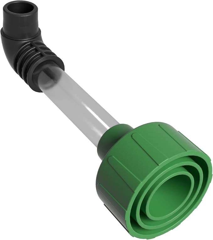 AC Drain Line Cleaner - Shop Vac Adapter for HVAC Condensate & Air Conditioner Clogs - Universal Fit Wet/Dry Vacuum Attachment - Clear See Through Fitting - Unclog, Flush & Evacuate