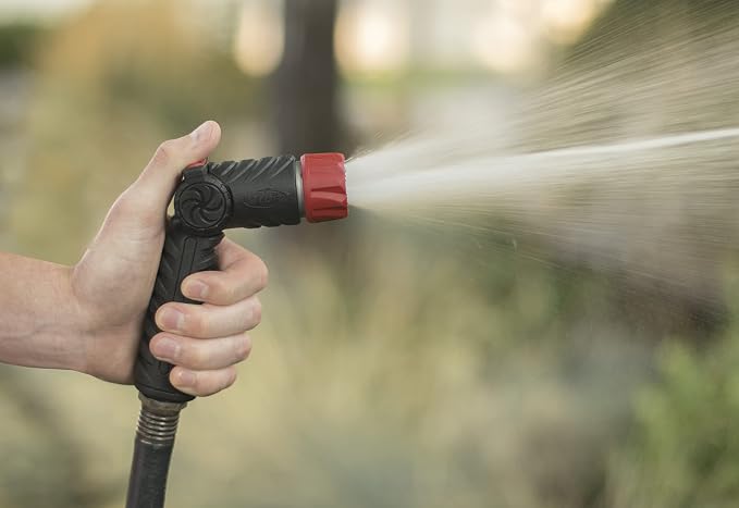 Orbit 26813 Pro-Series Adjustable-Spray Metal Thumb Control Hose Nozzle Sprayer