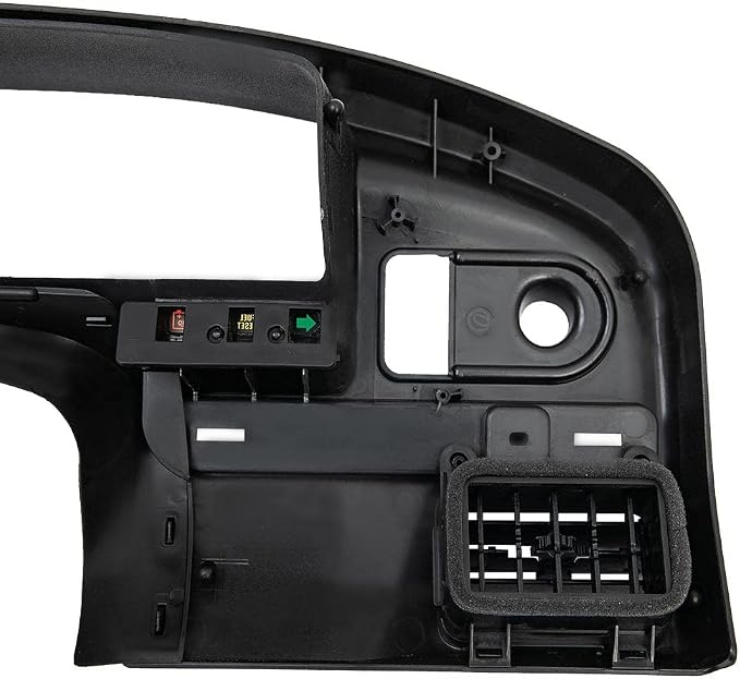 DOTCOM Dashboard Dash Panel Bezel Fit Ford F150 F250 F350 1992-1997 | Super Duty, Instrument Dash Cover, Replacement for F2TZ15044D70A, Gas Engines ONLY