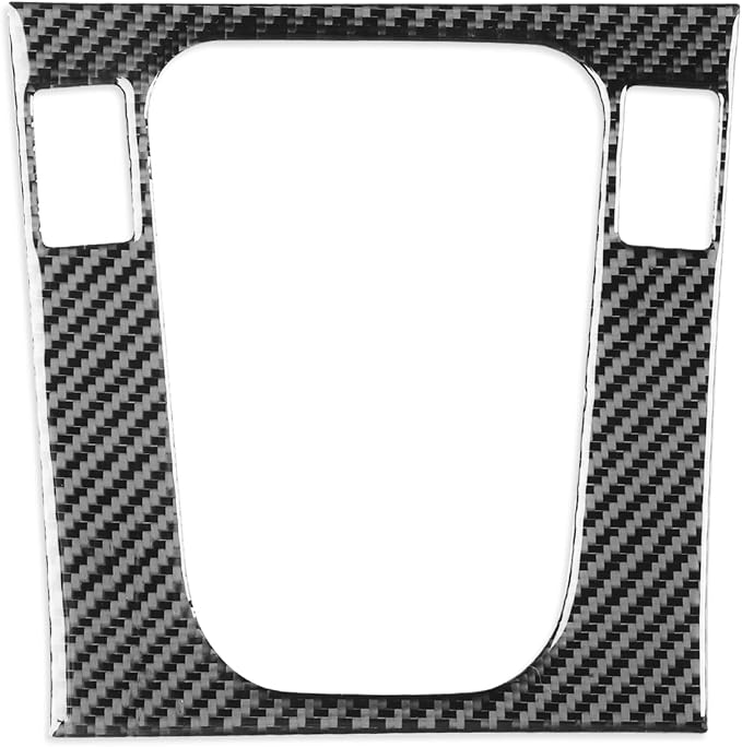 Real Carbon Fiber Trim for Honda Accord Accessories | for 2003 2004 2005 2006 2007，Gear Shifting Panel Cover，Interior Dash Panel，Thick Overlay Sticker Decal