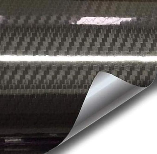VVIVID Epoxy High Gloss Carbon Vinyl Automotive Wrap Film DIY Easy to Install No Mess (3ft x 5ft, Black)