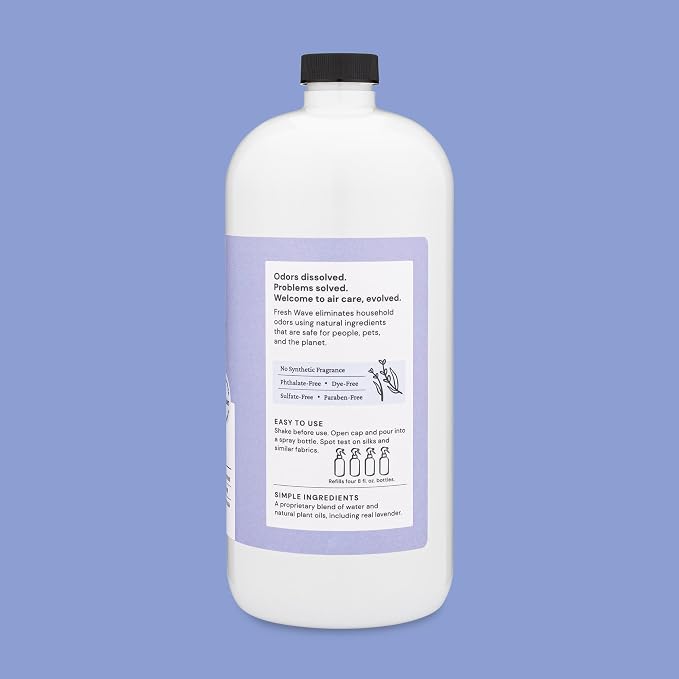 Fresh Wave Spray Refill Odor Removing Bundle: (3) 32 fl oz. Sprays - (1) Lemon, (1) Lavender, (1) Original