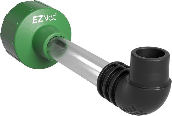 AC Drain Line Cleaner - Shop Vac Adapter for HVAC Condensate & Air Conditioner Clogs - Universal Fit Wet/Dry Vacuum Attachment - Clear See Through Fitting - Unclog, Flush & Evacuate