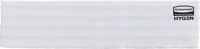 Rubbermaid HYGEN Disposable Microfiber Pad 18 Quick Connect Mop System 50 Count (Pack of 3) with Scrubbing Stripes for Multi-Surface Dry & Wet Cleaning