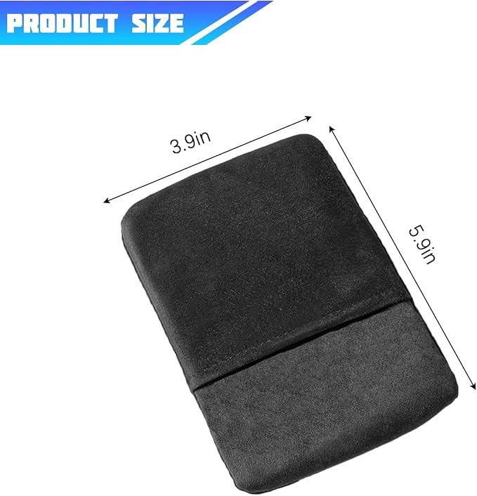 Car Screen Cleaner, Microfiber Cloth Vehicle Touchscreen Cleaning Wipes, Foldable Automotive Interior Cleaning Pad Accessory for Dashboard LCD Display, Fit for Truck SUV RV (Rectangle/Gray)