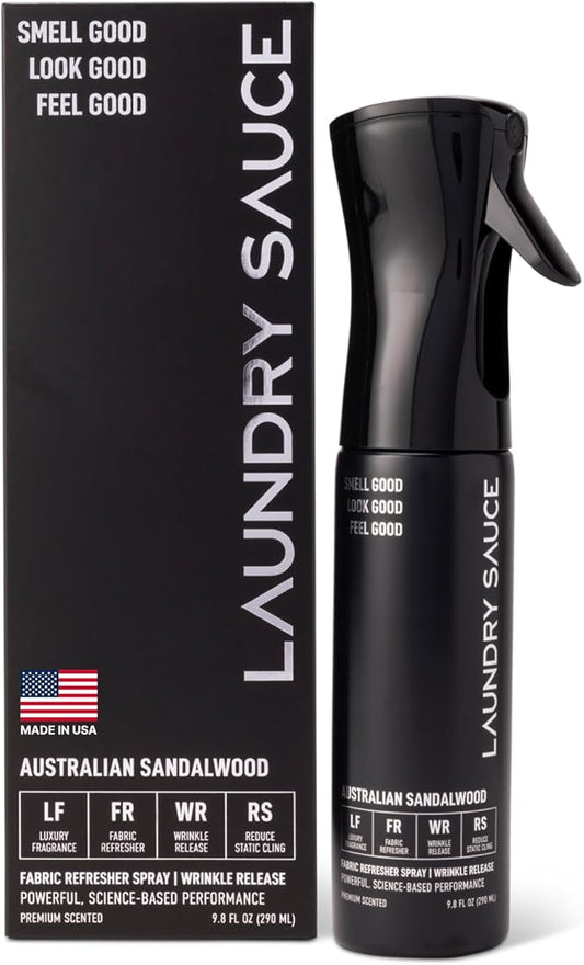 Laundry Sauce - Fabric Refresher Spray (Australian Sandalwood), 9.8 fl oz