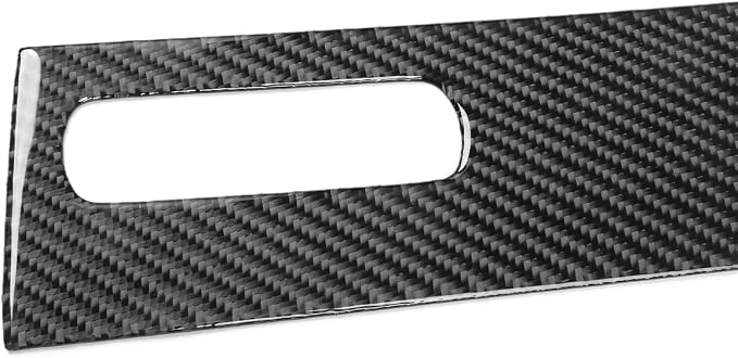 Fit for Mazda 3 2004-2009 Real Carbon Fiber Passenger Side Stickers | Passenger Side Storage Box Glove Box Trim Decorations | Accessories | Self-adhesive