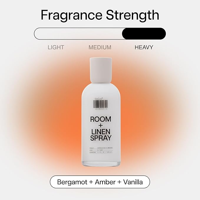 DedCool, Room + Linen Spray, 01 Taunt, Essential Oil Infused, 3.4 fl oz | Natural non-toxic formula freshens home, bedding, couch, closet & bathroom