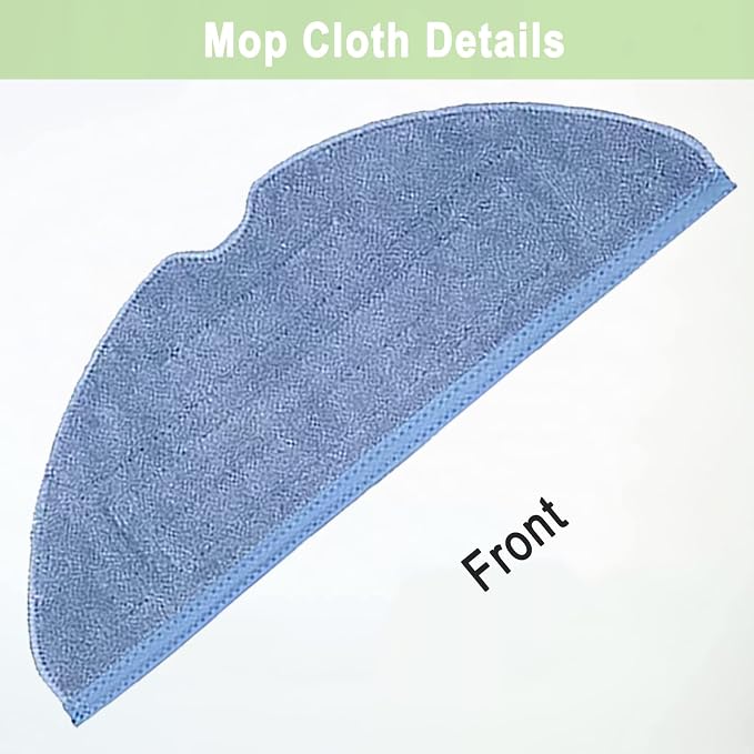 S7 Vacuum Mop Replacement Pads for Xiaomi Roborock S7 Roborock S7+ Roborock S7 MaxV Roborock S8/S8+ Roborock S7 MaxV Plus Roborock T7S T7 plus T7S plus Robot Vacuum,10 Pack Microfiber Mop Pads