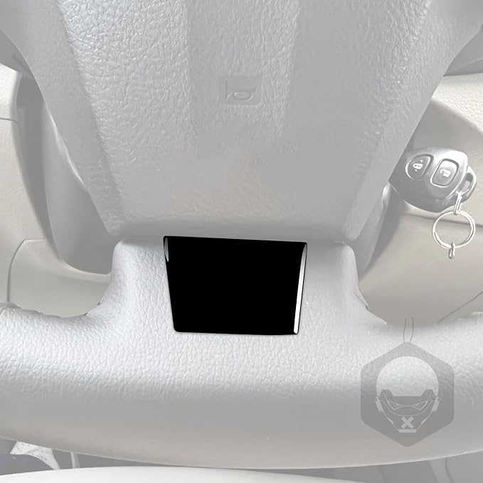 Glossy Bright Piano Black Car Dashboard Control Panel Lower Part Decorative Cover Sticker Interior Trim Compatible with Toyota Corolla 2009 2010 2011 2012 2013 Auto Trim Accessories